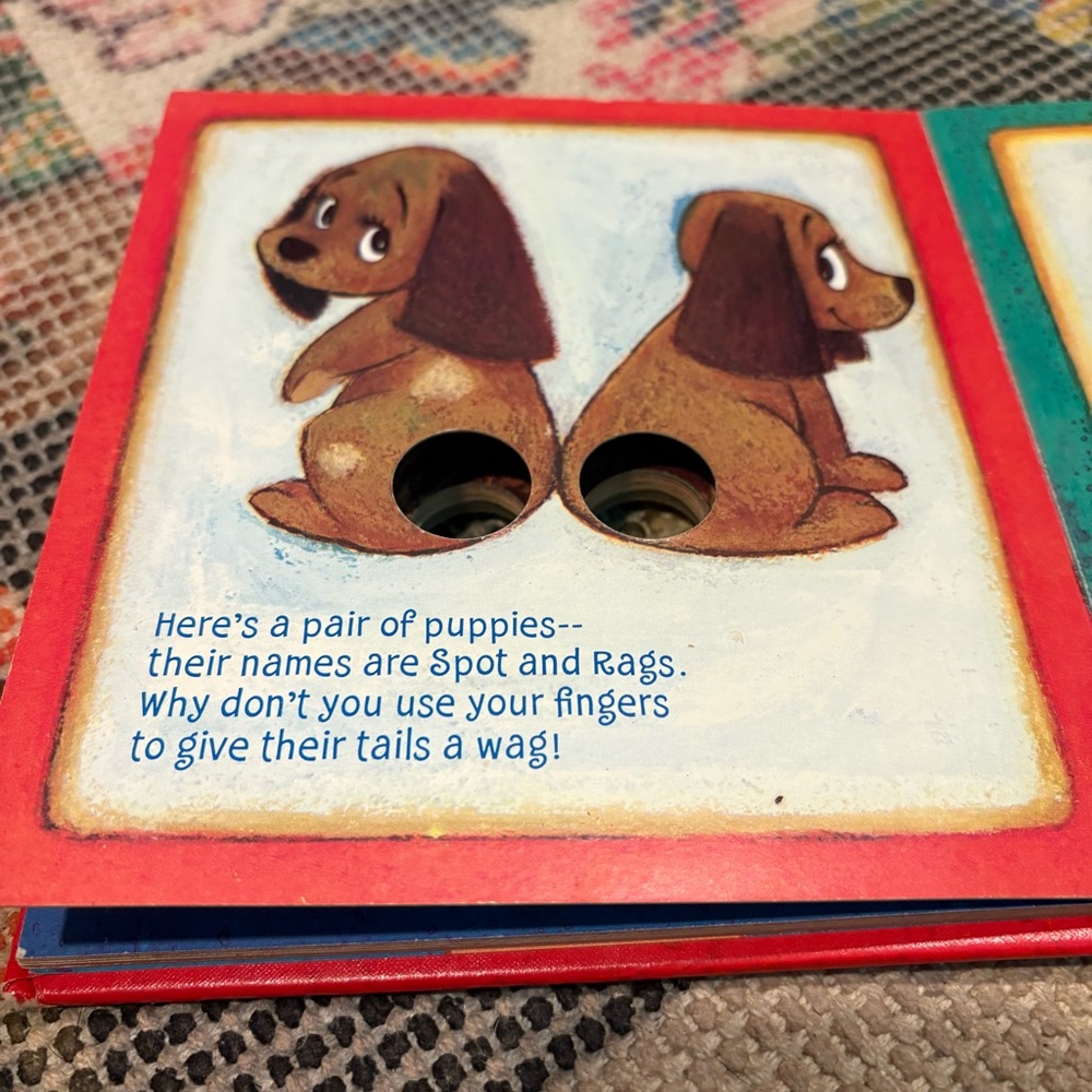 The Wiggle 'n Giggle Book Kids GUC Hallmark Play-Time Finger Fun Funny Children - Picture 6 of 8